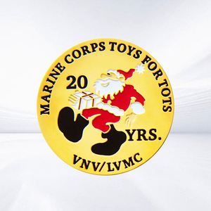 Cá nhân thiết kế dập nổi Matte Vàng nút phù hiệu phong cách hiện đại kim loại badg - Product Image 5