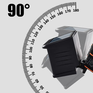 Mini faros recargables alimentados por energía <span class=keywords><strong>solar</strong></span> con batería incorporada Faros de 6 modos para acampar Duración de la batería de 12 horas - Product Image 5