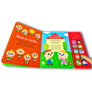 <span class=keywords><strong>Libro</strong></span> de sonido personalizado de feliz cumpleaños para niños, <span class=keywords><strong>libro</strong></span> de audio de lectura electrónica de educación temprana para niños - Product Image 6