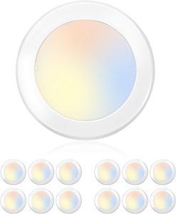 Lámpara LED de Techo Empotrada de 6 Pulgadas, 5CCT Seleccionables, 120V AC, Regulable por Triac, 5 Años de Garantía - Product Image 1
