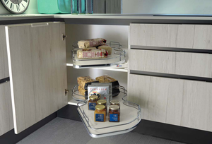 Meubles de cuisine commerciaux <span class=keywords><strong>pour</strong></span> hôtels, menuiserie, placage hôtelier, placage naturel, tambour, comptoir en marbre artificiel, charnière - Product Image 5