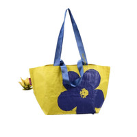 Sac fourre-tout personnalisable en PP tissé, durable, écologique, recyclable et réutilisable, avec option de logo personnalisé, pliable pour une utilisation quotidienne et en extérieur
