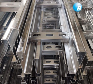 Échelle de câbles en aluminium BESCA de haute qualité, légère, résistante à la corrosion, pour la construction industrielle, types perforés et courbés - Product Image 5