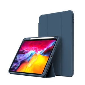 Nueva Funda Transparente Triple para Tablet con Soporte para Lápiz, Funda Protectora Antigolpes para iPad Pro 13" 2024 <span class=keywords><strong>Samsung</strong></span> <span class=keywords><strong>Galaxy</strong></span> <span class=keywords><strong>Tab</strong></span> A9 - Product Image 3