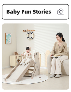 Đồ chơi trượt cầu trượt mini gấp gọn bằng nhựa nâng cấp cấu trúc, đồ chơi giáo dục cho trẻ em trong nhà - Product Image 3