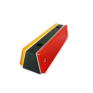Lado marcador con reflector rojo barrera reflector de doble lado carretera barandilla reflector - Product Image 2