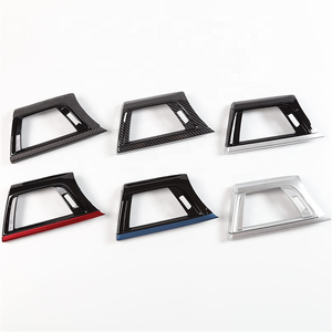 Set 7 pezzi accessori per auto sportive Abs decorazione interni rifiniture per cruscotto porta per BMW 3 4 serie F30 F31 F34 <span class=keywords><strong>F36</strong></span> - Product Image 6