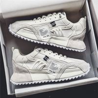 Baskets de sport de luxe robustes au design unique, respirantes, pour l'exercice quotidien et la course, chaussures décontractées colorées pour hommes
