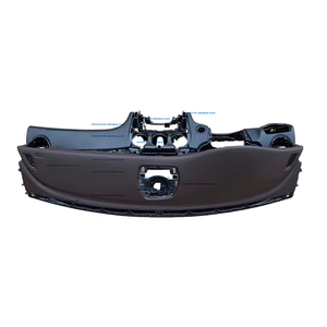 Salpicaderos de coche de sutura de cuero ABS con esquema de Color marrón negro de calidad Superior para Mercedes Benz Glc 253 2020-2022 salpicadero - Product Image 1