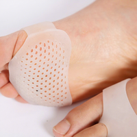 Coussinets en silicone alvéolés pour l'avant-pied, antidérapants, anti-douleur, pour talons hauts (taille moyenne)