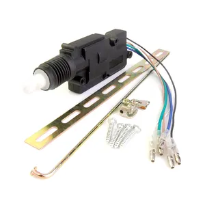 Longue durée de vie <span class=keywords><strong>Cycle</strong></span> Auto Électrique Voiture Système De Verrouillage Central Serrure De Porte Universel 2/5 Fil Unique Pistolet Actionneur De Porte - Product Image 1