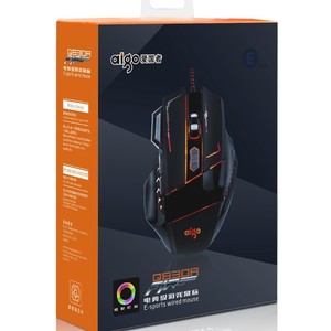 Aigo Q830A Wired Gaming <b>Mouse</b> 11 Buttons RGB Backlit Optical Right Hand Ergonomic E-Sports <b>Mouse</b> - Product Image 1