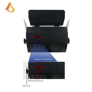 Équipement d'éclairage de scène : Projecteur mural 54x3W RGBW en aluminium avec volets coupe-flux - Product Image 5