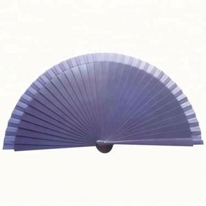 Éventail pliant en bois peint blanc pur de style espagnol pour événement de mariage - Product Image 4