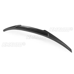 Alerón trasero de fibra de carbono real para BMW G30 520d 530i 540i 2017-2018, extensión de alerón trasero estilo V. - Product Image 5
