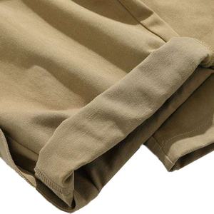 Pantalons de randonnée à cordon de serrage, nouvelle mode, vente en gros personnalisée, style décontracté léger, taille mi-haute, jambe droite - Product Image 6