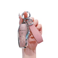 Étui de protection souple en TPU de qualité supérieure pour clé de voiture BYD Song Plus Qin DMI Han EV Yuan Pro Tang ATTO 3, avec porte-clés et accessoire de sac