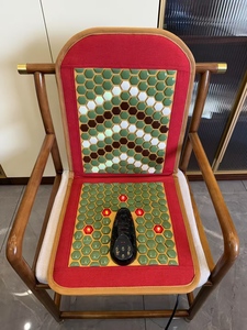 Massagekussens van natuurlijke jade en germanium, therapeutische massagestoelen, warme matrassen, stoel voor gezonde massage - Product Image 2