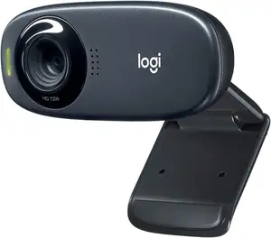 Logitech C310 5MP 1280x720ウェブカメラ、ブラック (新品)