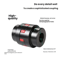 Accouplement flexible en forme d'étoile XL de haute qualité, personnalisable, en acier et caoutchouc, pour moteurs, accouplements d'arbre OEM