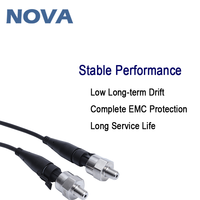 NOVA 100PSI Transmitter Tekanan Air, Udara, dan Oli, Kit Sensor Tekanan Bahan Stainless Steel