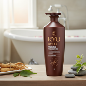 ทรีทเม้นท์บำรุงเส้นผม RYO ออร์แกนิค เฮอร์เบิล เรด จินเส็ง 820 มล. ครีมบำรุงพร้อมฟื้นฟูและป้องกันผมร่วง - Product Image 3