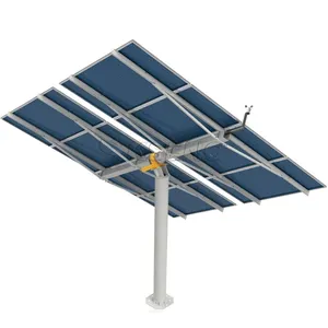 Sistema de seguimiento de panel solar de un solo eje de ahorro de energía Kit de seguimiento solar respetuoso con el medio ambiente