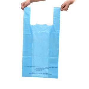 Bolsas de Plástico al por Mayor 2024, Bolsas de Compras de Plástico PP con Mensaje de Agradecimiento, Bolsas de Plástico Tipo Camiseta - Product Image 3