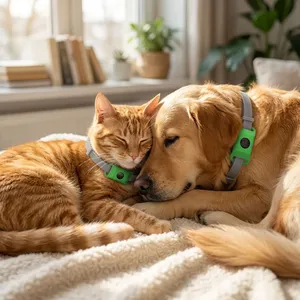 Customized logo Pet Flea Collar with Buckle <strong>for</strong> Insect Prevention, Suitable <strong>for</strong> Dogs and <strong>Cats</strong>, Naturally <strong>Insecticide</strong> Free - Product Image 1