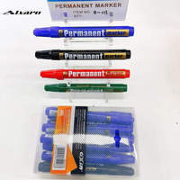 Ensemble de 4 marqueurs permanents pour l'écriture à base d'huile, stylos marqueurs étanches G113 marqueurs permanents