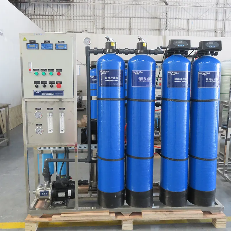 Soporte personalizado de pozos para equipos de tratamiento de filtración de agua potable purificador de agua ro maquinaria de tratamiento de agua ro