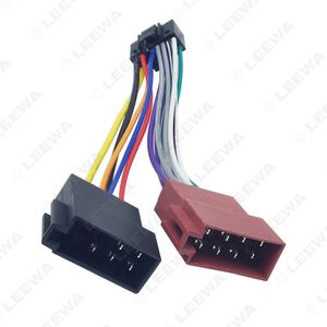 <span class=keywords><strong>Adaptateur</strong></span> de faisceau de câblage ISO 16 broches PI100 pour radio stéréo de voiture pour <span class=keywords><strong>Kenwood</strong></span> 2003-on Audio 2-Head Speaker Wire Connector Cable - Product Image 4