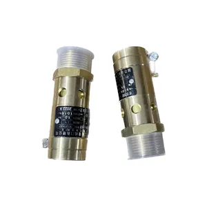 Chinese supplier DN20 A28X-16T brass safety relief valve compressor spare parts for industrial air compressor