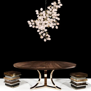 Özel ticari otel lobisinde merdiven Villa salon armatürleri aydınlatma altın şube kolye işıkları el üflemeli avize merdiven için - Product Image 6