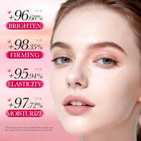 Crème pour les yeux au collagène et aux peptides de saumon, marque privée OEM, unisexe, anti-rides, raffermissante, soin des cernes, soin de la peau du visage