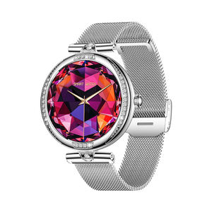 Reloj Inteligente NX17 Pro para Mujer con Doble Correa, Pantalla AMOLED, Frecuencia Cardíaca, Presión Arterial, Saludable, IP67, Control Remoto, Calendario - Product Image 5