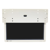 OSK-Monitor LCD plegable de 21,5 pulgadas para coche, monitor de entrada de vídeo AV, 24v12V