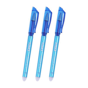 Foska Bolígrafos de Gel borrables de punta fina de 0,5mm, recargables y de secado rápido, baratos, 2 colores, para profesores, estudiantes, padres - Product Image 1