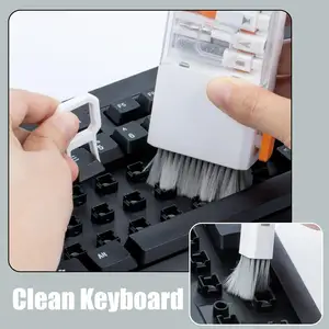 Keyboard Cleaning Kit Laptop Cleaner 10-in-1 Computer Screen Cleaning Brush Tool Multi-Function Cleaner Kit For MoiblePhone