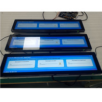 Ecran de barre LCD ultra large 24 pouces 28 pouces 35 pouces 43 pouces Lecteur publicitaire Moniteur d'annonces vidéo Affichage numérique LCD extensible sur étagère