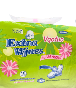 Serviettes hygiéniques en tissu non tissé doux de 290mm pour la nuit | Confort ultra-mince | Achat en gros | Approvisionnement fiable - Product Image 1