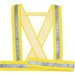 DELTA PLUS-Cinturón de hombro de señalización amarillo fluorescente de poliuretano,-EAN MW128654, ROPA DE TRABAJO, 1, 2, 2, - Product Image 1