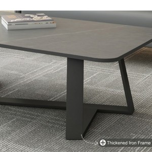 Divano in Pelle Classico <span class=keywords><strong>Moderno</strong></span> <span class=keywords><strong>per</strong></span> <span class=keywords><strong>Soggiorno</strong></span> e Ufficio, Arredamento <span class=keywords><strong>per</strong></span> Ufficio Commerciale - Product Image 4
