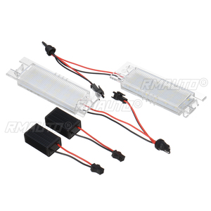 2 ชิ้น 18 LED ไฟป้ายทะเบียนรถยนต์สำหรับโอเปิ้ล/วอกซ์ฮอล/คอร์ซา/ซาฟิรา ไร้ข้อผิดพลาด 7000K - Product Image 5