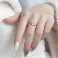 Bague Réversible en Argent Sterling 925 Plaqué Or 14K avec Pierres Précieuses Cordierite, Iolite et Dichroite Anti-Anxiété de l'Usine Mlluki