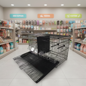 <span class=keywords><strong>Cage</strong></span> à oiseaux pliable de haute qualité pour perroquets, <span class=keywords><strong>cage</strong></span> de reproduction en métal fabriquée en fil durable pour petits animaux - Product Image 6