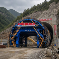 Pompe à chariot pour revêtement secondaire de tunnel en coffrage métallique industriel anti-infiltration, fabrication chinoise, hauteur réglable, pour revêtement en béton, entièrement certifiée CE