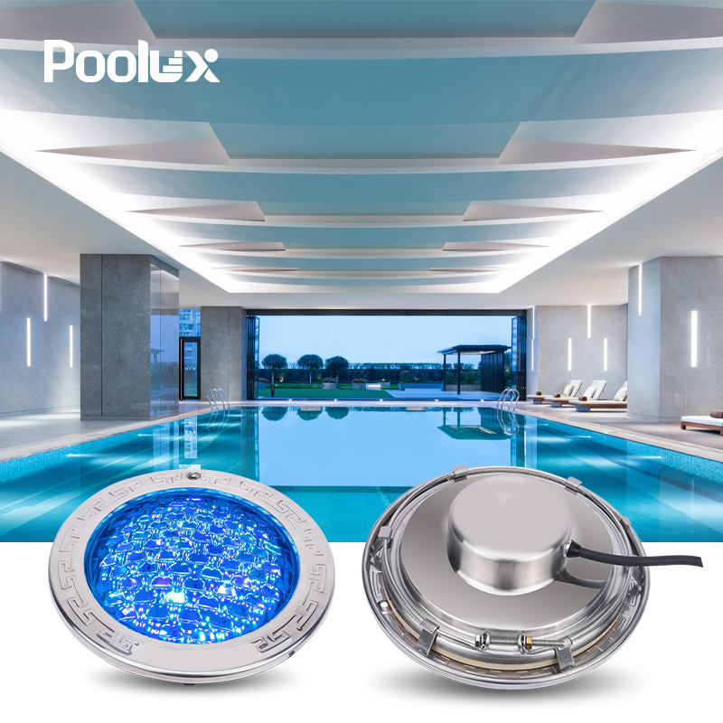 Factory High Quality Recessed 260mm SS AC12V/110V IP68 Underwater LED Swimming Pool Light