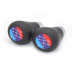 Pommeau de levier de vitesse BMW en cuir, transmission manuelle à 5 ou 6 vitesses, conception ergonomique pour les modèles E34 E90 - Product Image 3