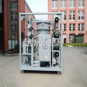 Alta eficiência vácuo óleo purificador transformador vácuo filtragem sistema